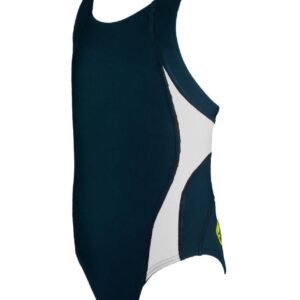FINIS Kids Bladeback Swimsuit - Navy / White-0