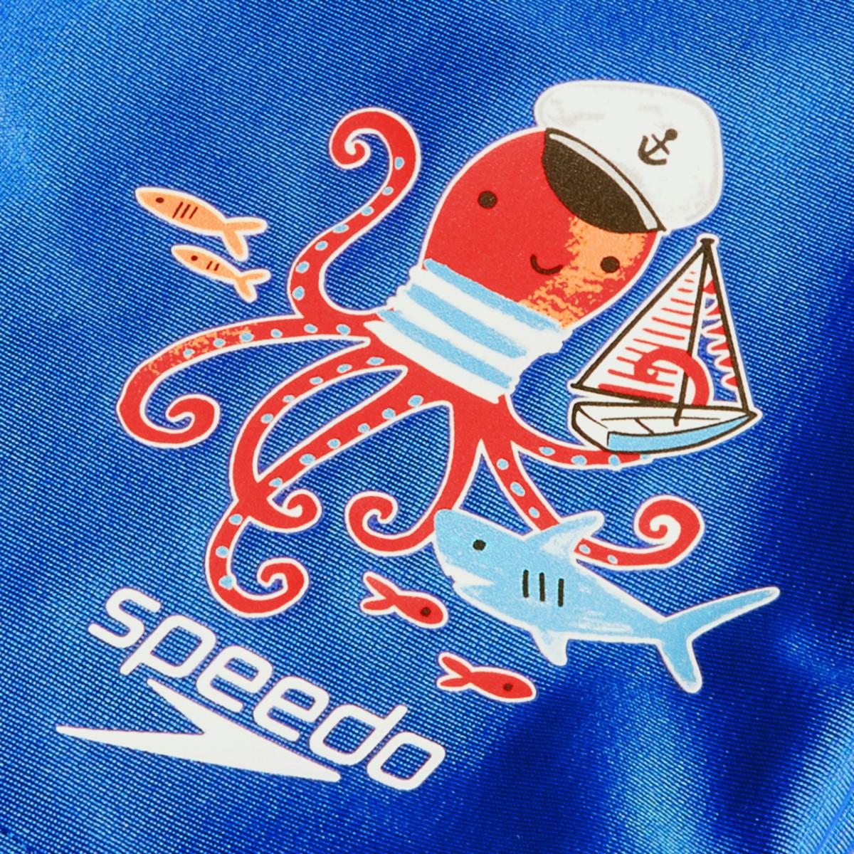 Speedo Boys Placement Aquashort - Cobalt / White-605481