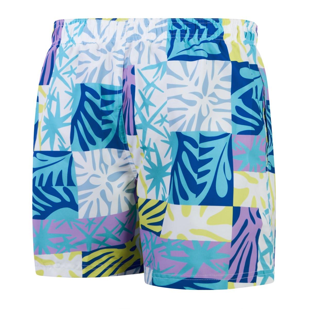 Speedo Digital Printed Leisure 16" Watershort - Cobalt / Blue / Purple / Lime-608447