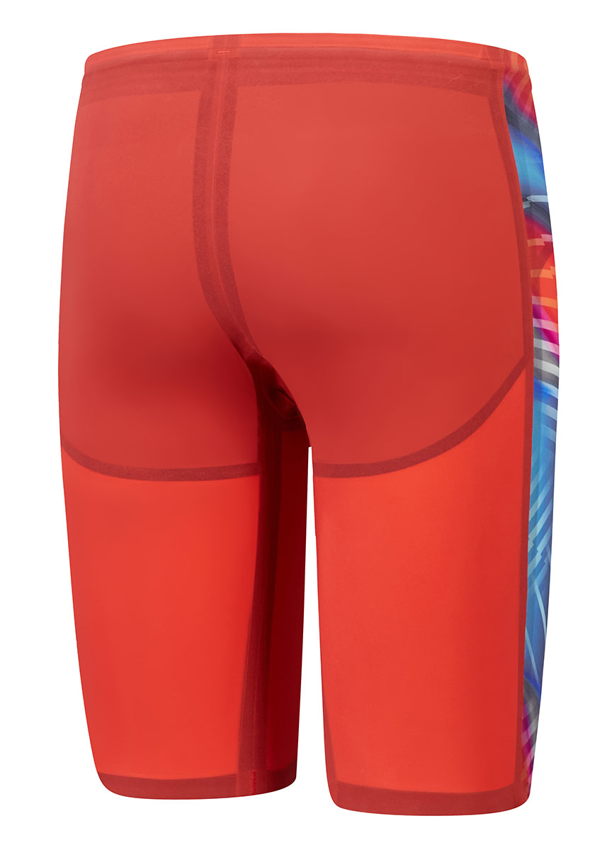 Speedo Fastskin LZR Pure Valor 2.0 Jammer - Flame Red / Picton Blue-612303