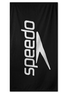 Speedo Logo Towel - Black / White