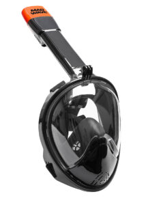 Mad Wave Full Face Snorkel Mask - Black