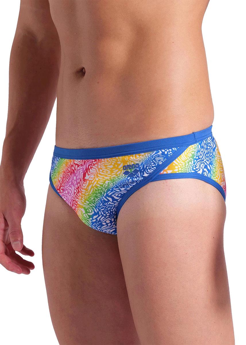 Arena Let it Beat 8.5 cm Briefs - Royal Blue / White