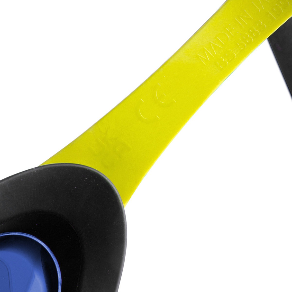 Arena Cobra Swipe - Lime Strap details ce mark