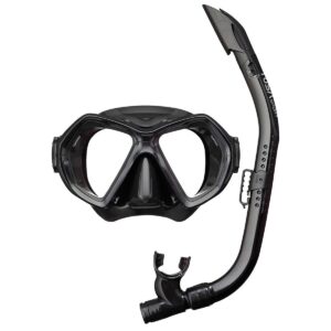 TUSA Sport UC0106 X-Plore Mask and Snorkel Combo - Black / Black-0