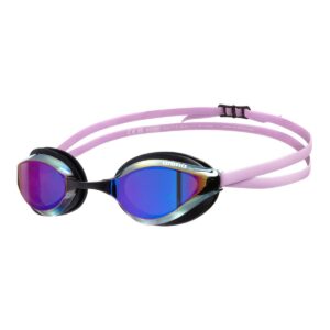 Arena Python Mirror Goggles - Violet / Black / Violet