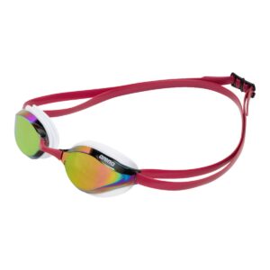 Arena Python Mirror Goggles - Copper / White / Red