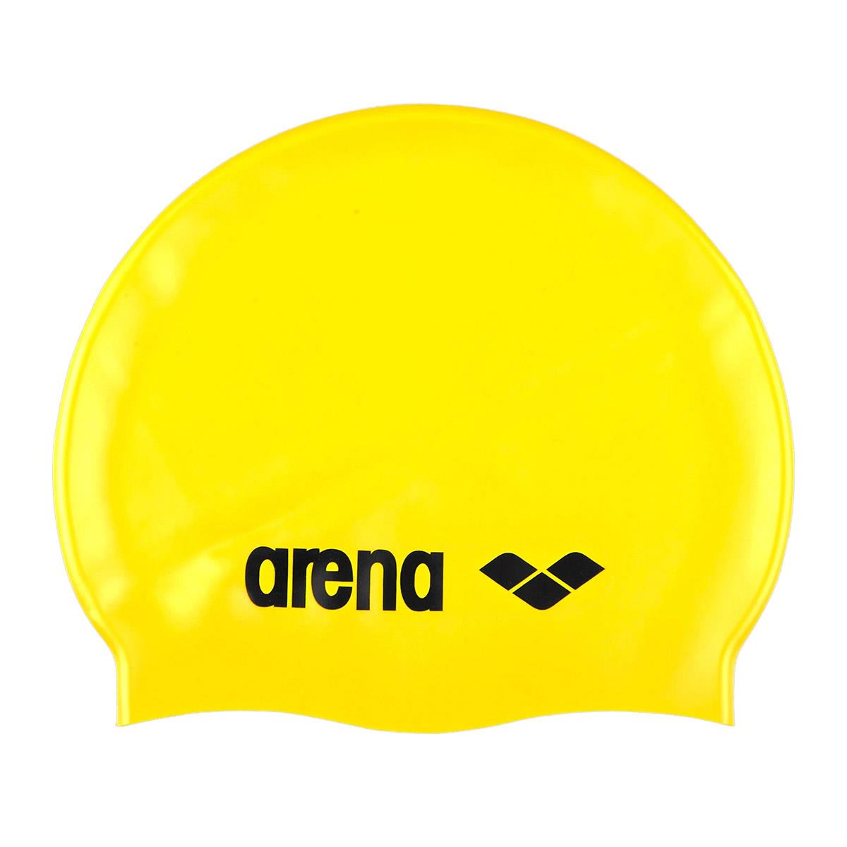 Arena Classic Silicone Cap - Yellow-0
