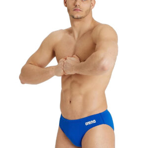Arena Team Solid Swim Brief - Red / White