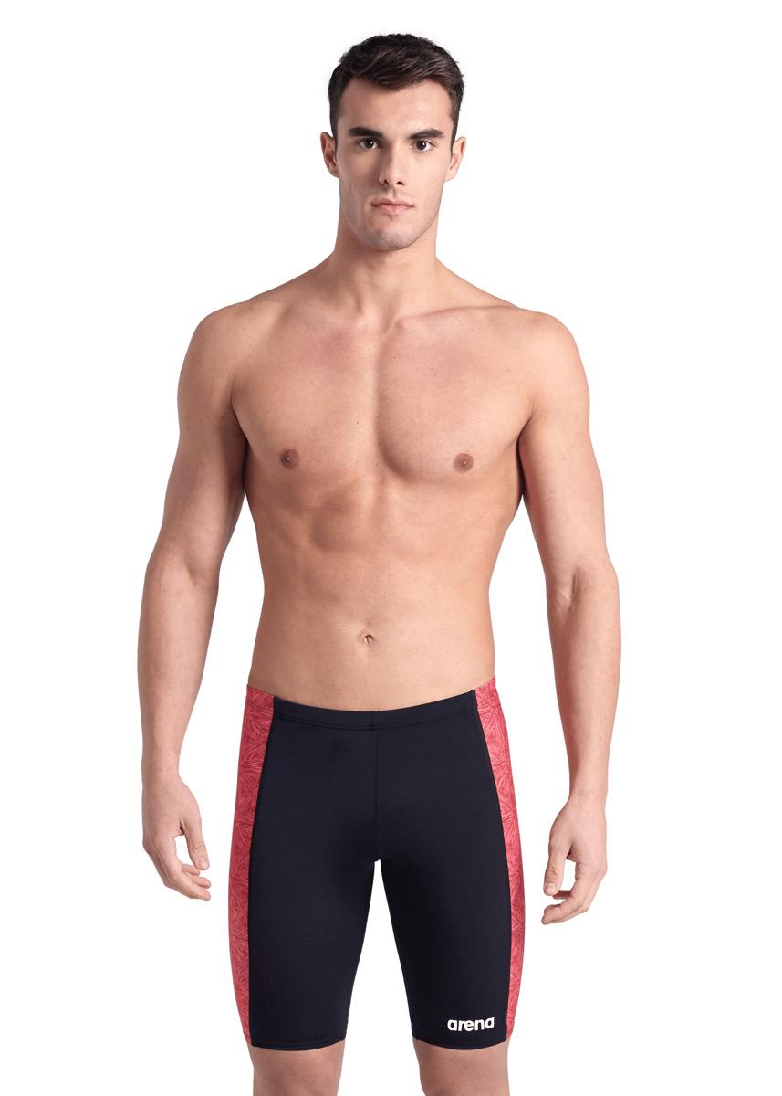 Arena Abstract Tiles Jammer - Black / Red Team