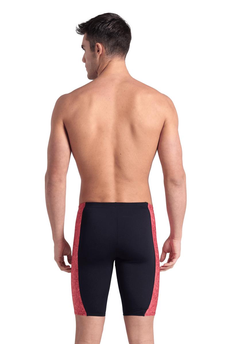 Arena Abstract Tiles Jammer - Black / Team Red-brand