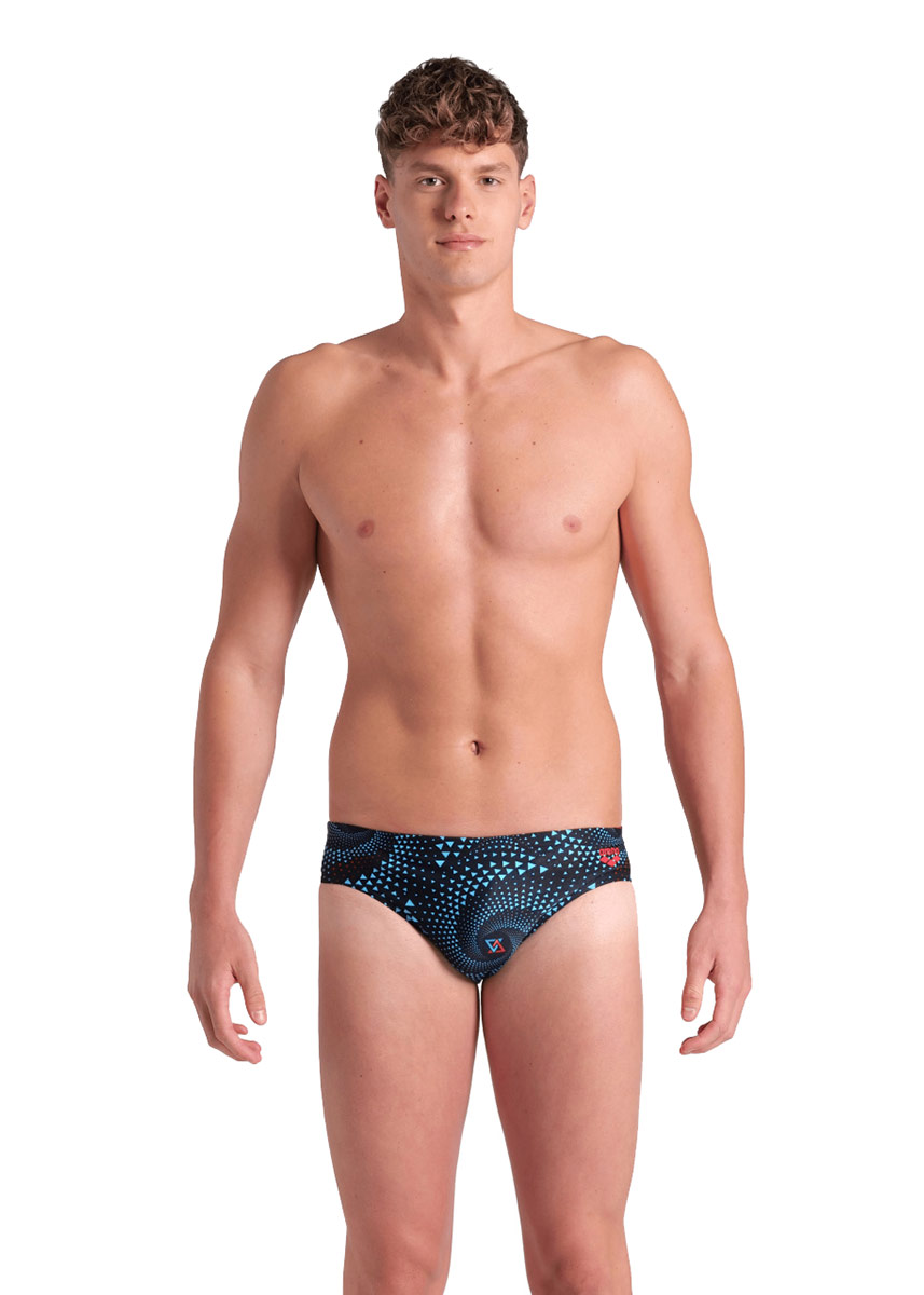 Arena Mens Fireflow Briefs - Black / Multi -622901