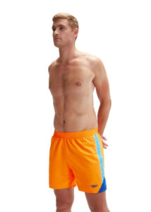 Speedo HyperBoom Splice 16" Watershort - Mandarin / Blue / Cobalt