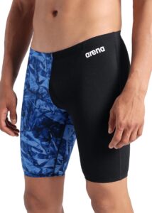 Arena Mens Team Crackle Jammer - Black / Royal Blue
