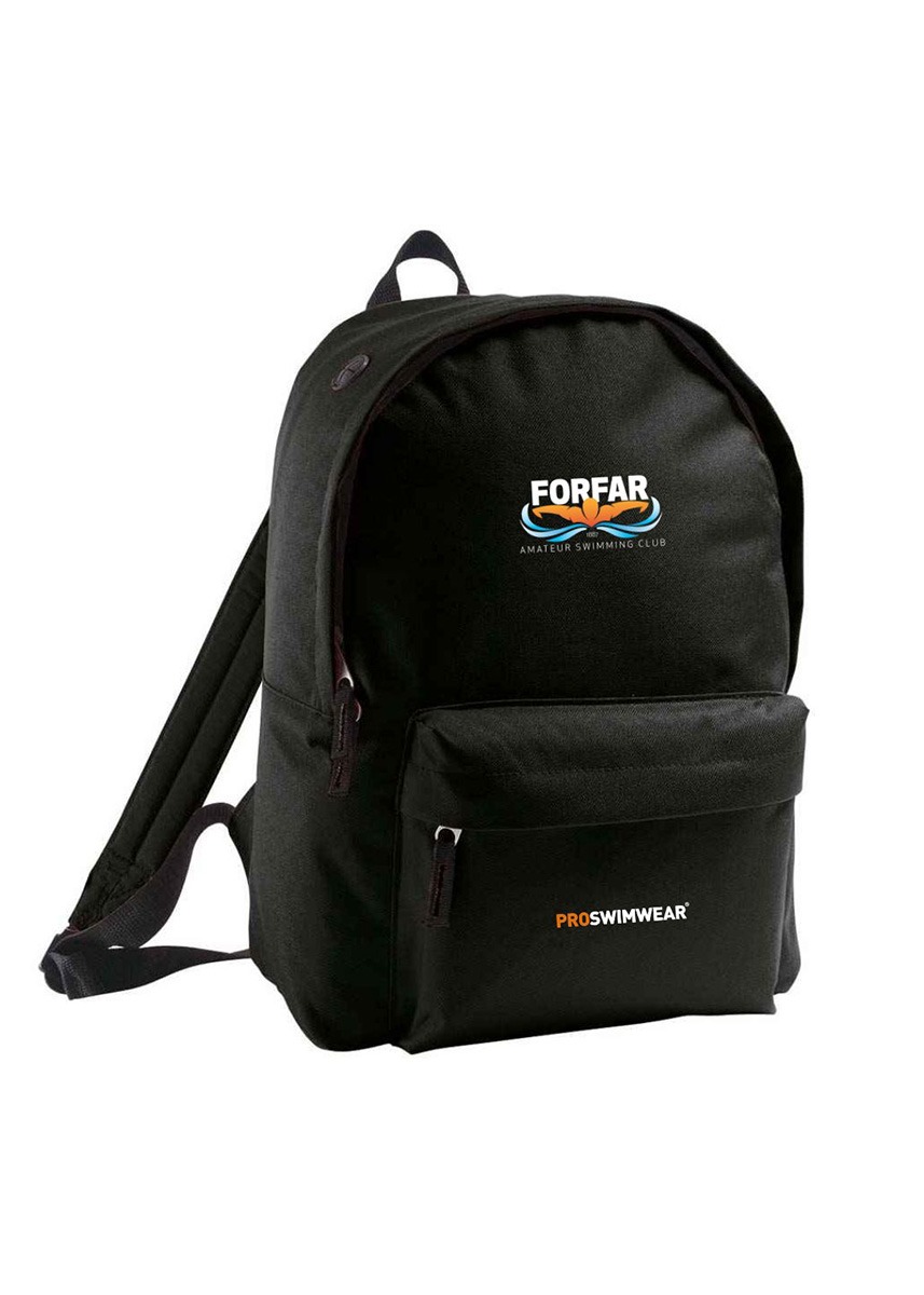 ForFar Swimming Club Custom Rider 15.5L Backpack - Black-0