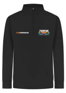 ForFar Swimming Club Custom 1/4 Zip Tracksuit Top