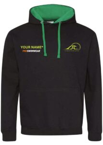 Livingston Swimming Club Custom Hoodie - Black / Green