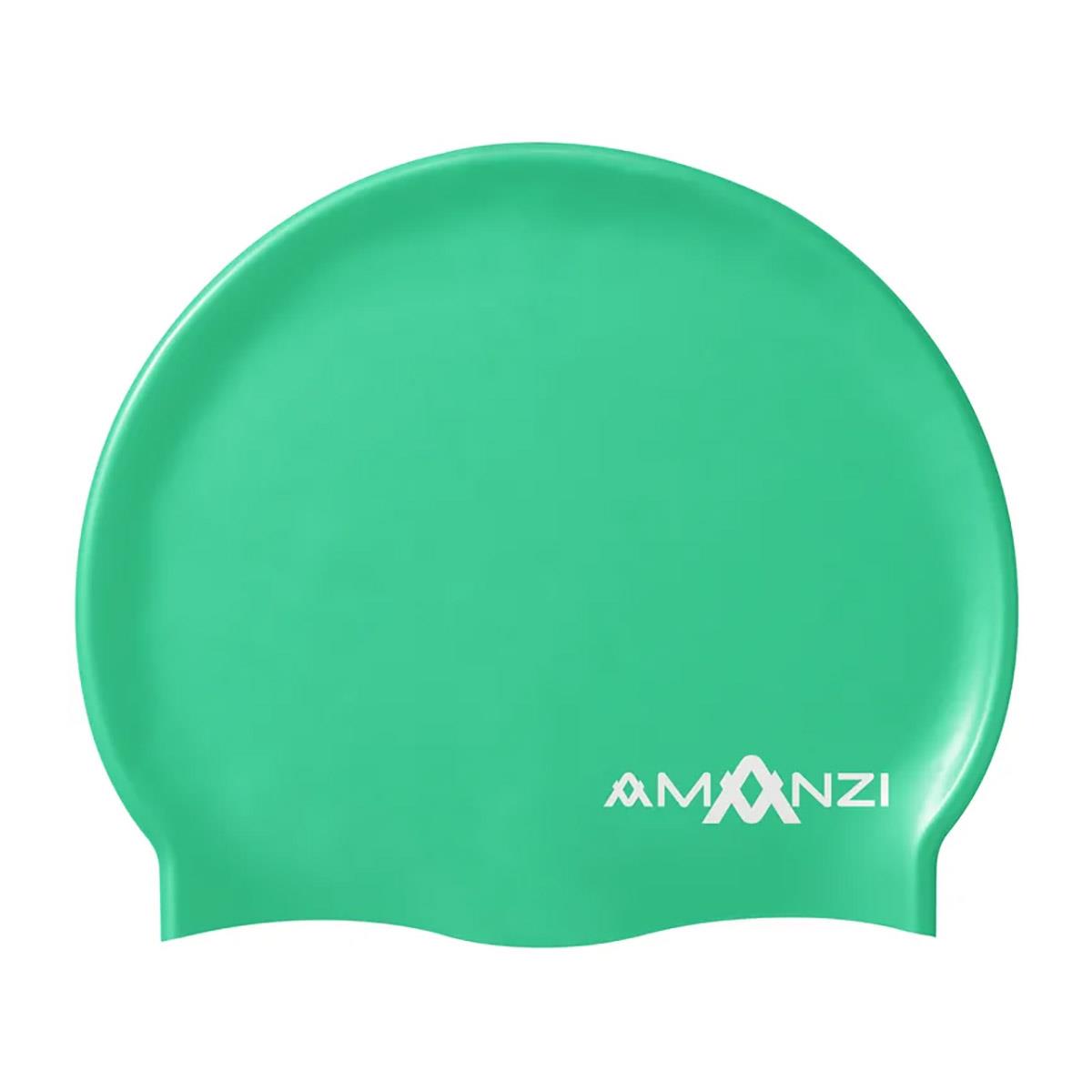AMANZI Peppermint Silicone Swim Cap