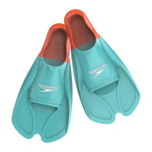 Speedo Biofuse Training Fins - Arctic Glass / Volcanic Orang