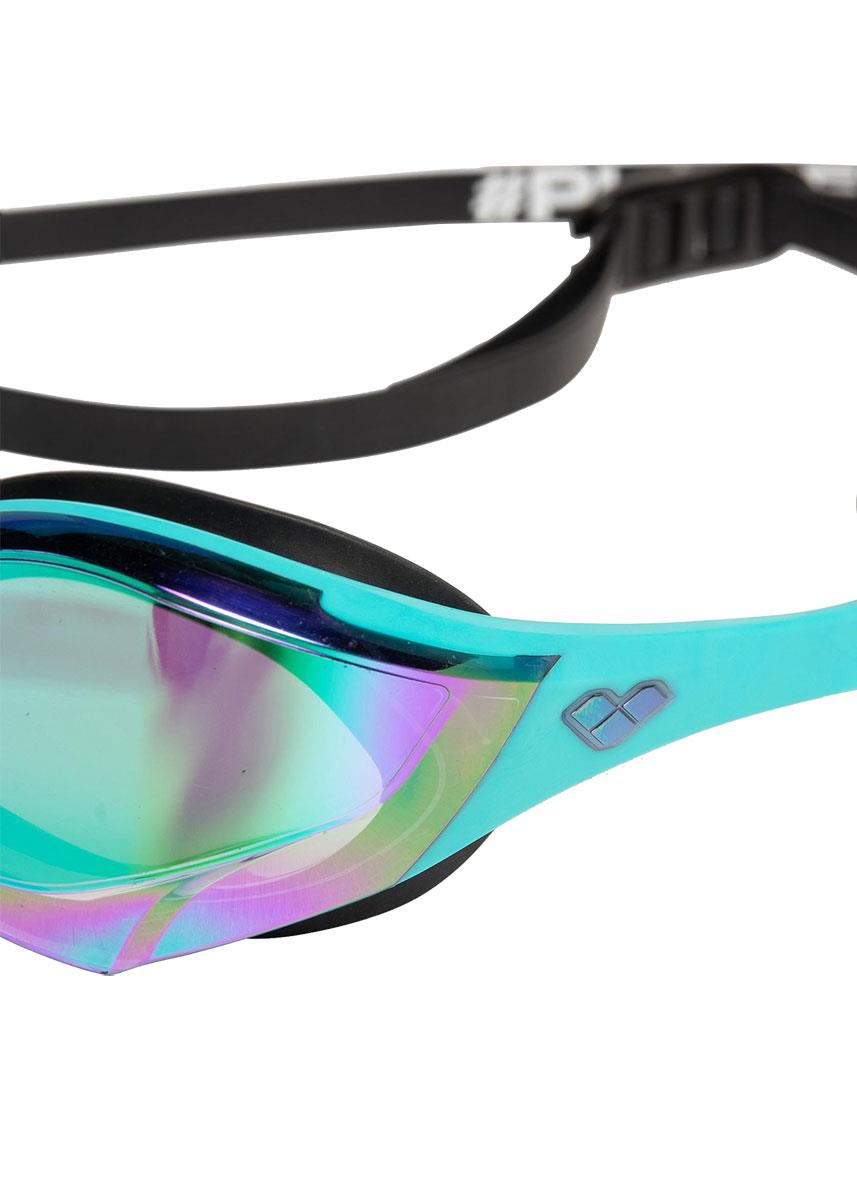 Arena Cobra Edge Swipe Mirror Goggles - Emerald / Peacock / Black-627013