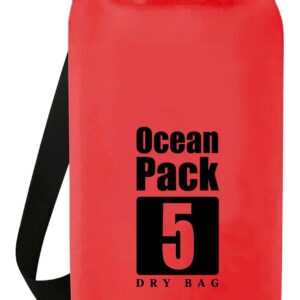 Ocean Pack 5 Litre Dry Bag - Red