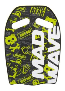 Mad Wave Ergo Printed Kickboard - Lime