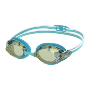 Speedo Womens Vanquisher 3.0 Mirrored Goggles - Light Blue-0