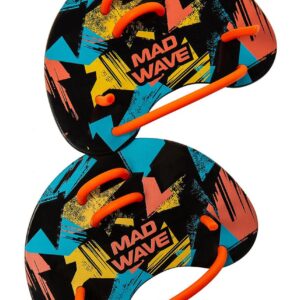 Mad Wave Finger Fun Paddles - Azure