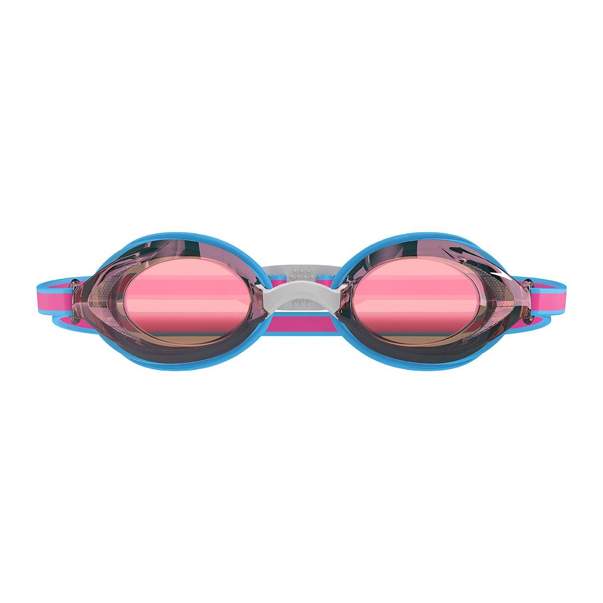 Speedo Junior Vanquisher 3.0 Mirrored Goggles - Picton Blue / Gold-627707