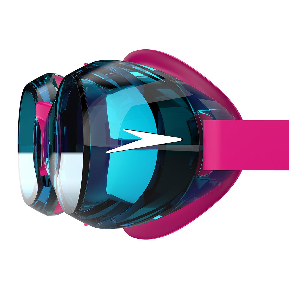 Speedo Junior Jet 2.0 Goggles - Electric Pink / Azure Blue-627684