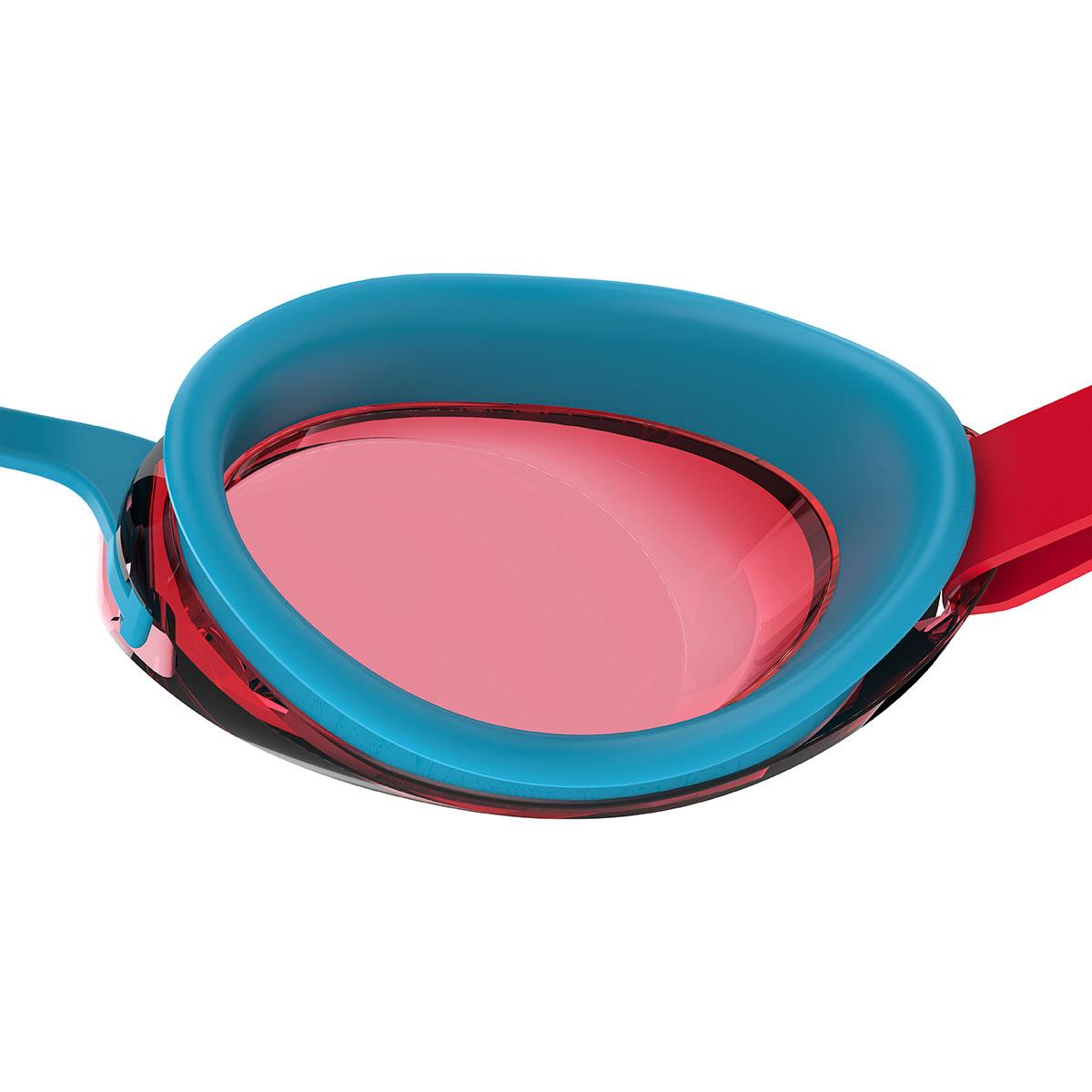 Speedo Junior Jet 2.0 Goggles - Turquoise / Lava Red-628855