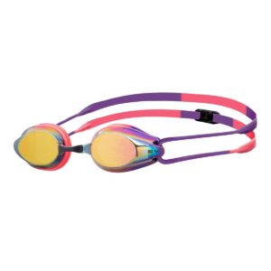 Arena Tracks Mirrored Racing Goggles - Copper / Plum / Coral-0