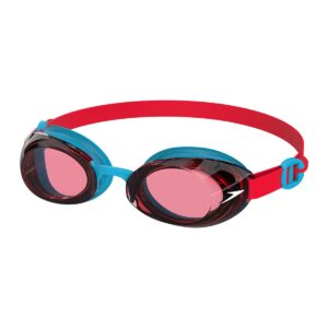 Speedo Junior Jet 2.0 Goggles - Turquoise / Lava Red