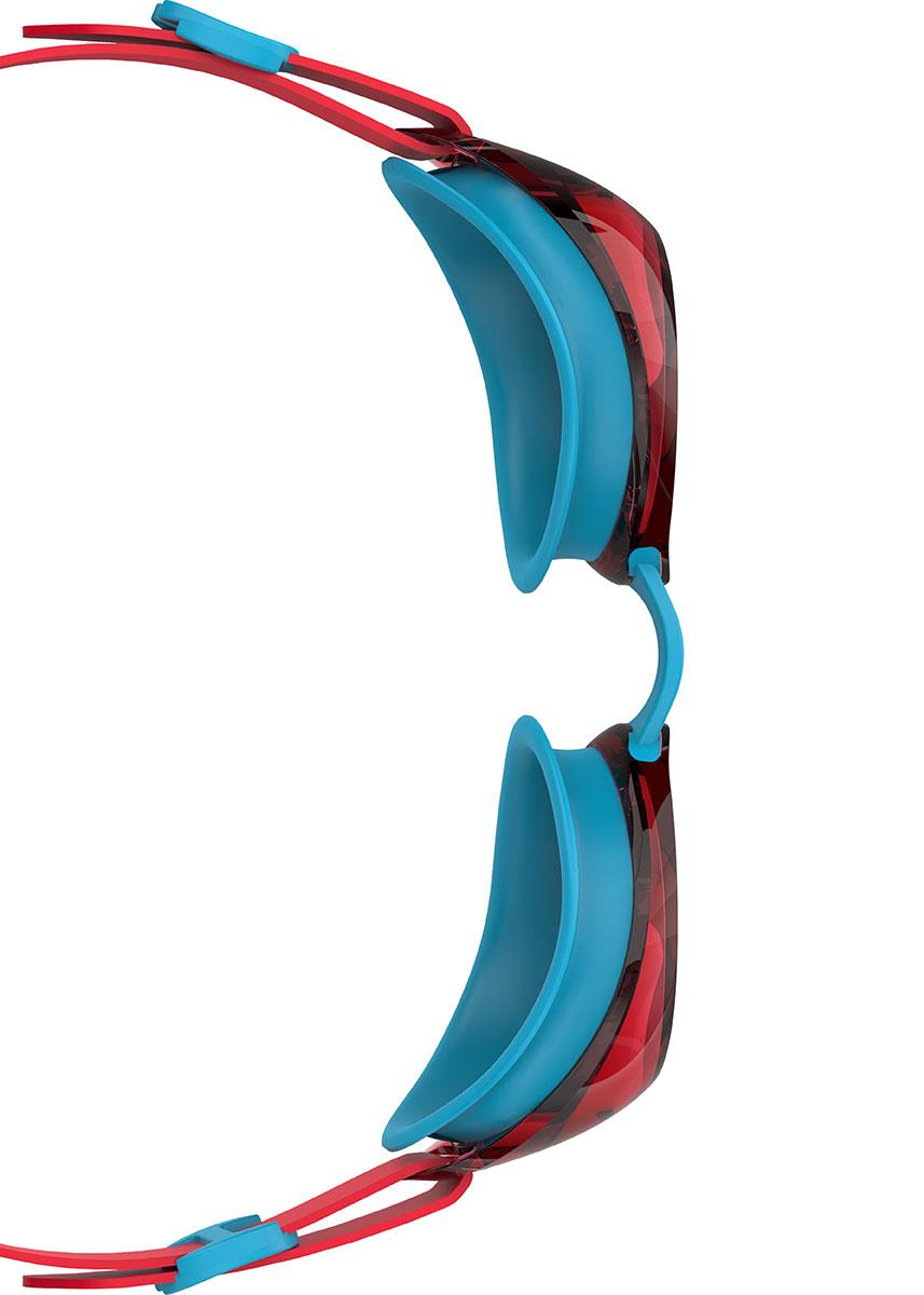 Speedo Junior Jet 2.0 Goggles - Turquoise / Lava Red-628854