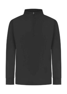 Finden + Hales 1/4 Zip Tracksuit Top - Black