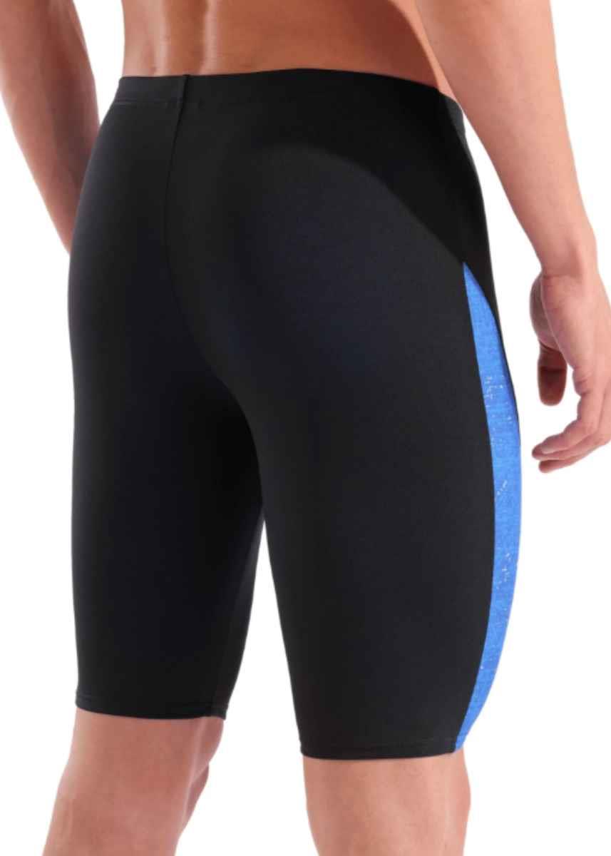 Arena Mens Ribbed Jammer - Black / Royal Multi-631220