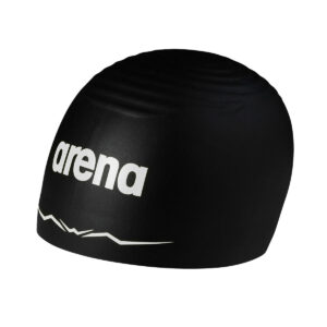 Arena Large Aquaforce Wave Cap - Black / White