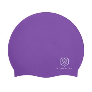 Soul Cap Adult Regular Swim Cap - Purple