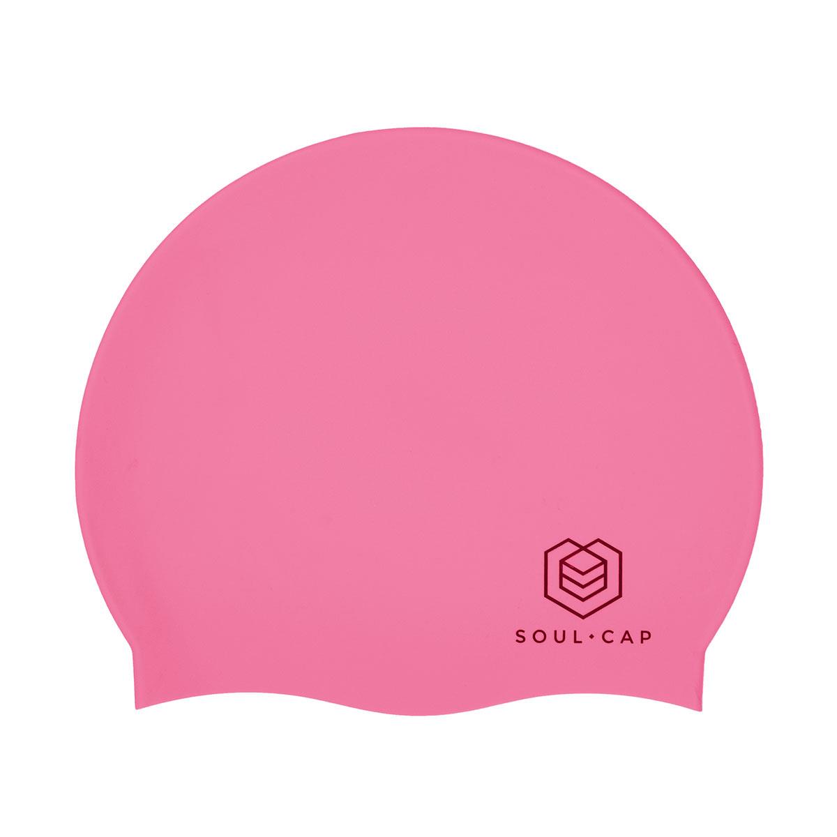 Soul Cap Kids Voluminous Swim Cap - Pink-632621
