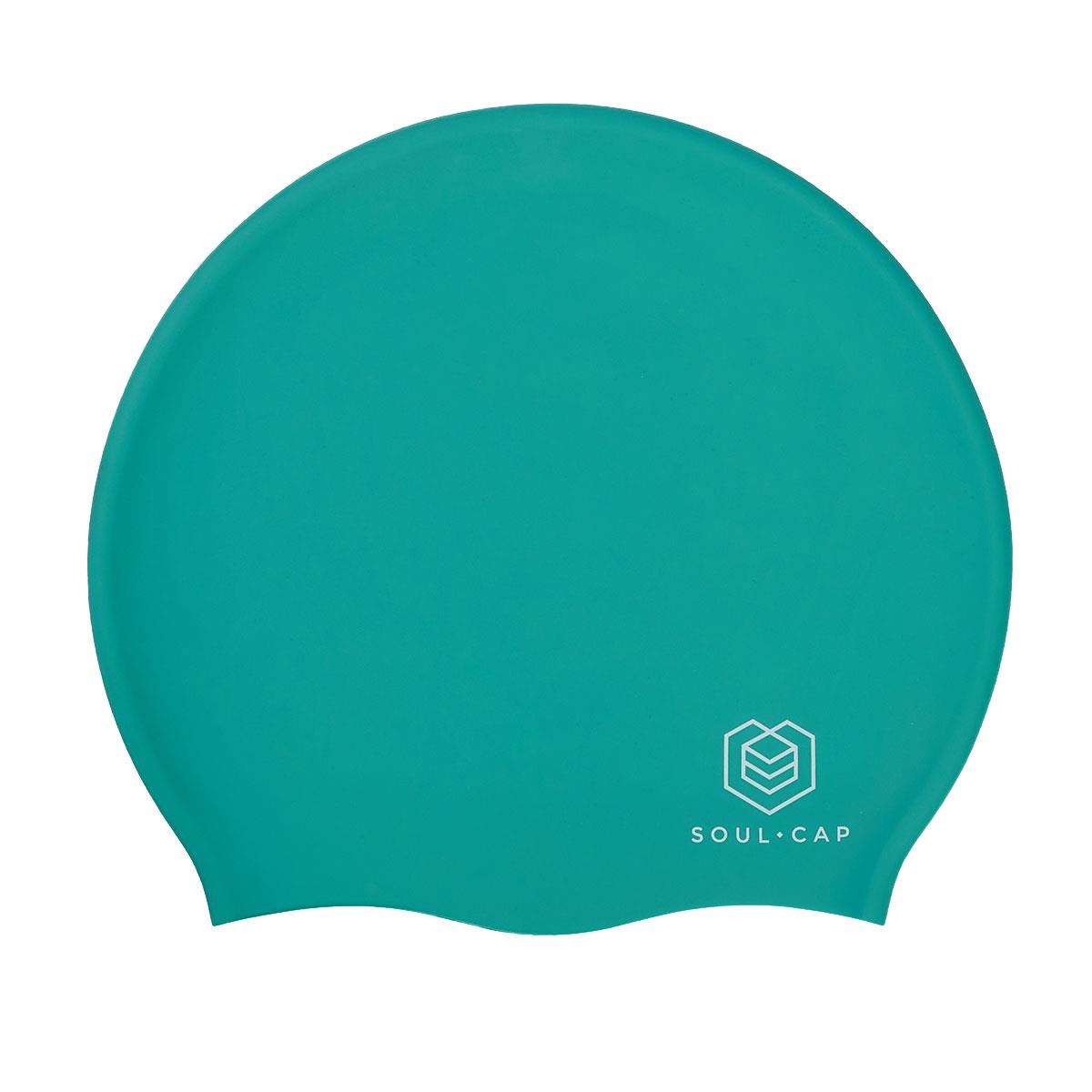Soul Cap Adult Voluminous Swim Cap - Turquoise-632596