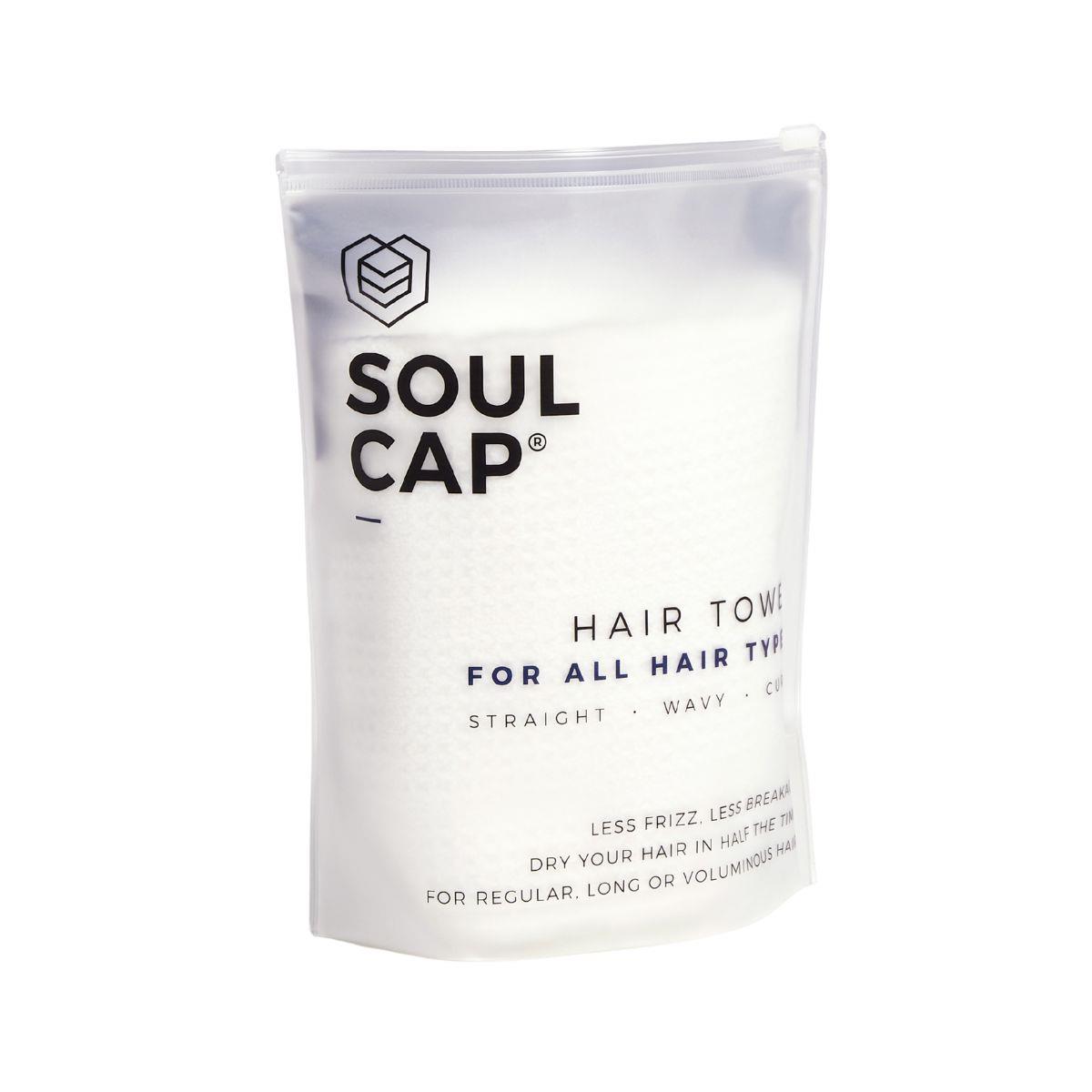 Soul Cap Swim Hair Towel - White-632635