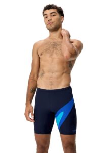 Speedo Mens Hyperboom Logo Jammer - Navy / Blue