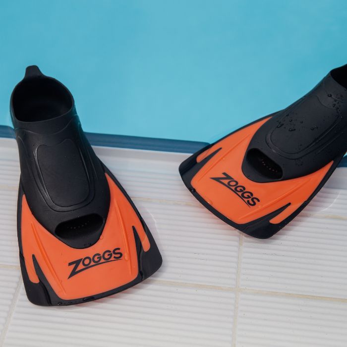 Zoggs Swim Fin Energy - Black / Orange - Image 2