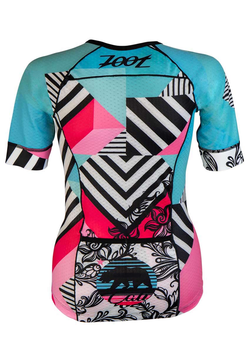Zoot Suit Women's LTD Tri Short Sleeve Aero Jersey - Cali 19 - Image 20