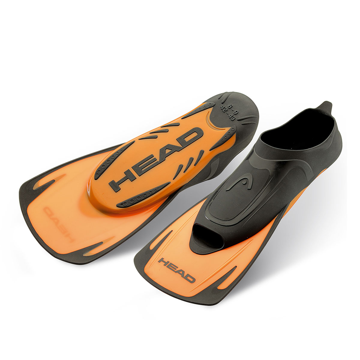 Zoggs Swim Fin Energy - Black / Orange - Image 4
