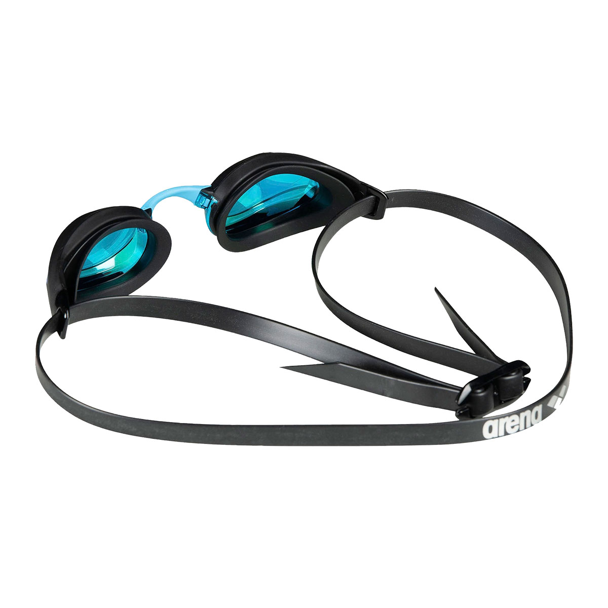 Arena Cobra Core Swipe Mirrored Goggles - Aqua/Black - Image 4