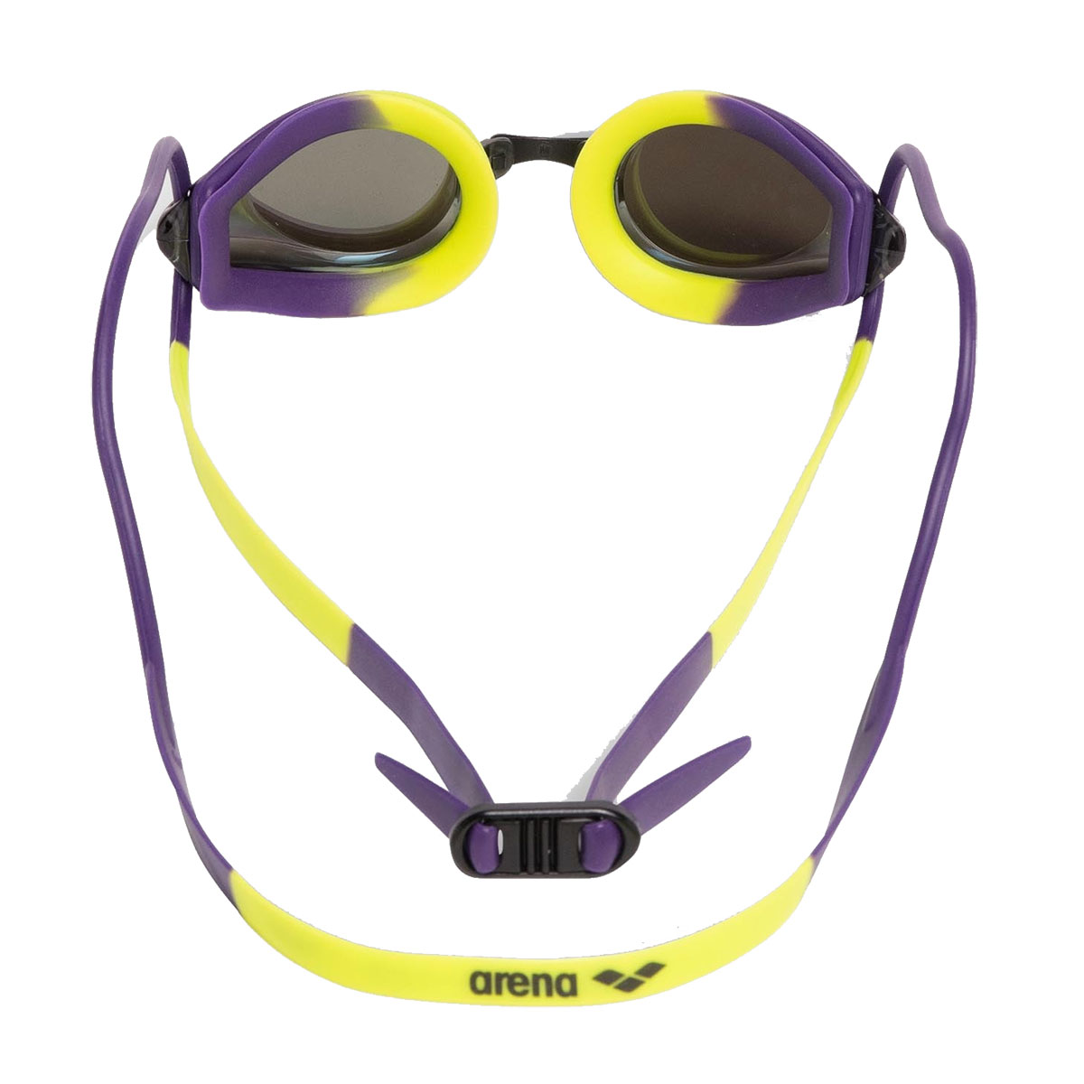 Arena Tracks Mirrored Racing Goggles - Violet / Plum / Lime - Image 3