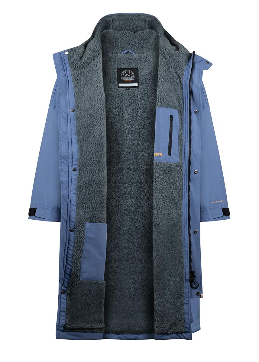 Zone3 Thermo-Tech Changing Robe - Blue / Grey / Orange-0