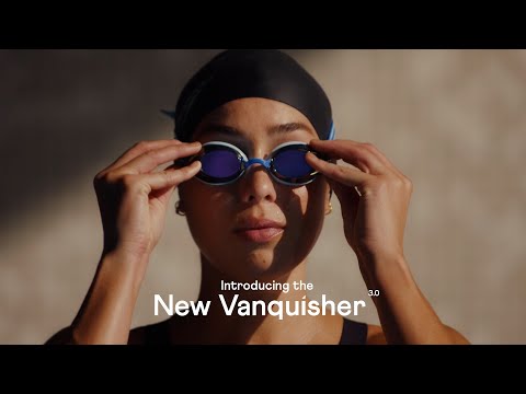 Speedo Junior Vanquisher 3.0 Mirrored Goggles - Picton Blue / Gold - Image 2