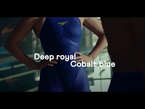 Speedo Fastskin LZR Pure Valor 2.0 Closedback Kneeskin - Molten Blur / Cobalt Pop - Image 2